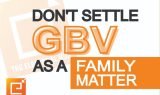 Dont Settle GBV as a Family Matter