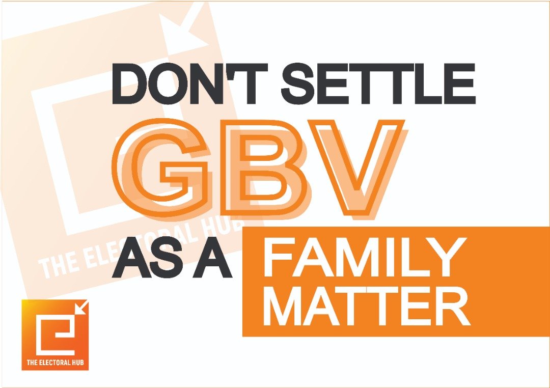 Dont Settle GBV as a Family Matter