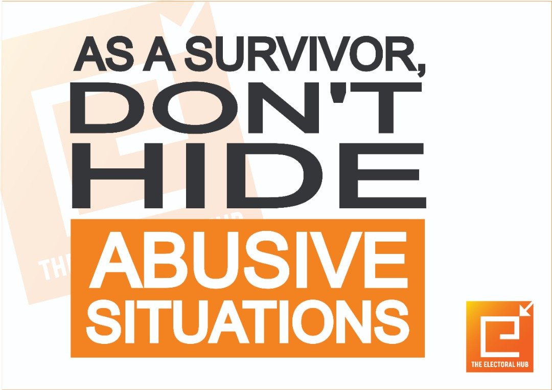 As a Survivor Don’t Hide Abusive Situations