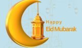 Happy Eid Mubarak celebration