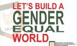 Let’s build Gender Equal World