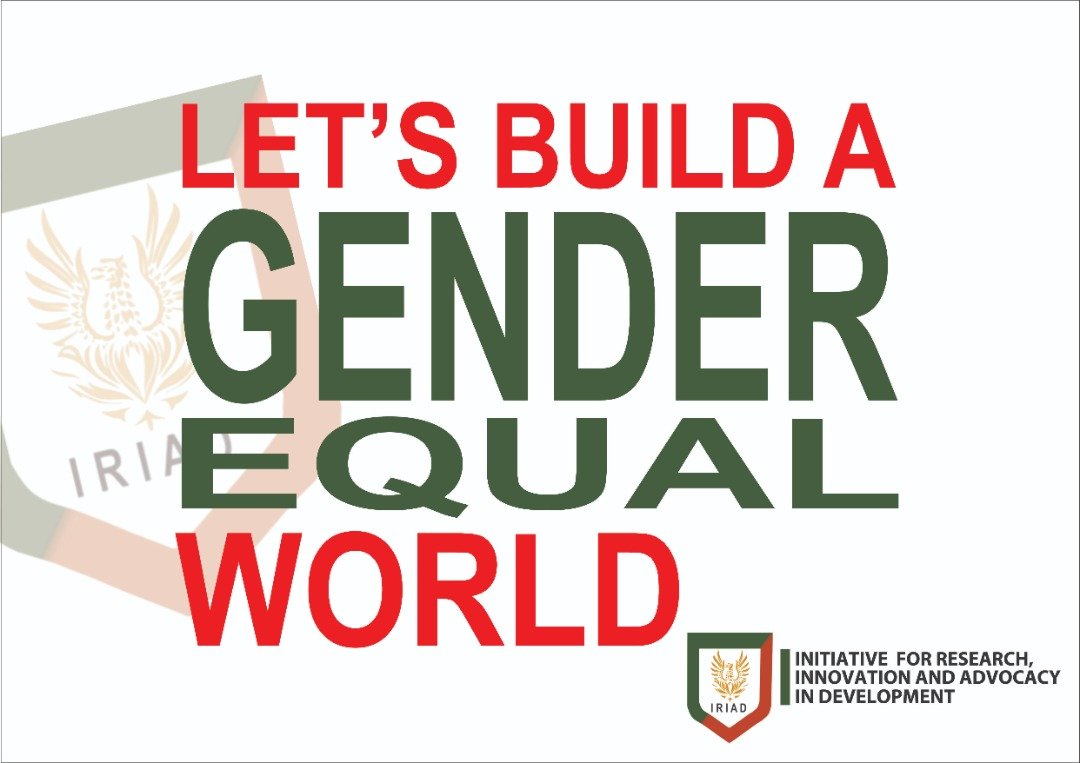 Let’s build Gender Equal World