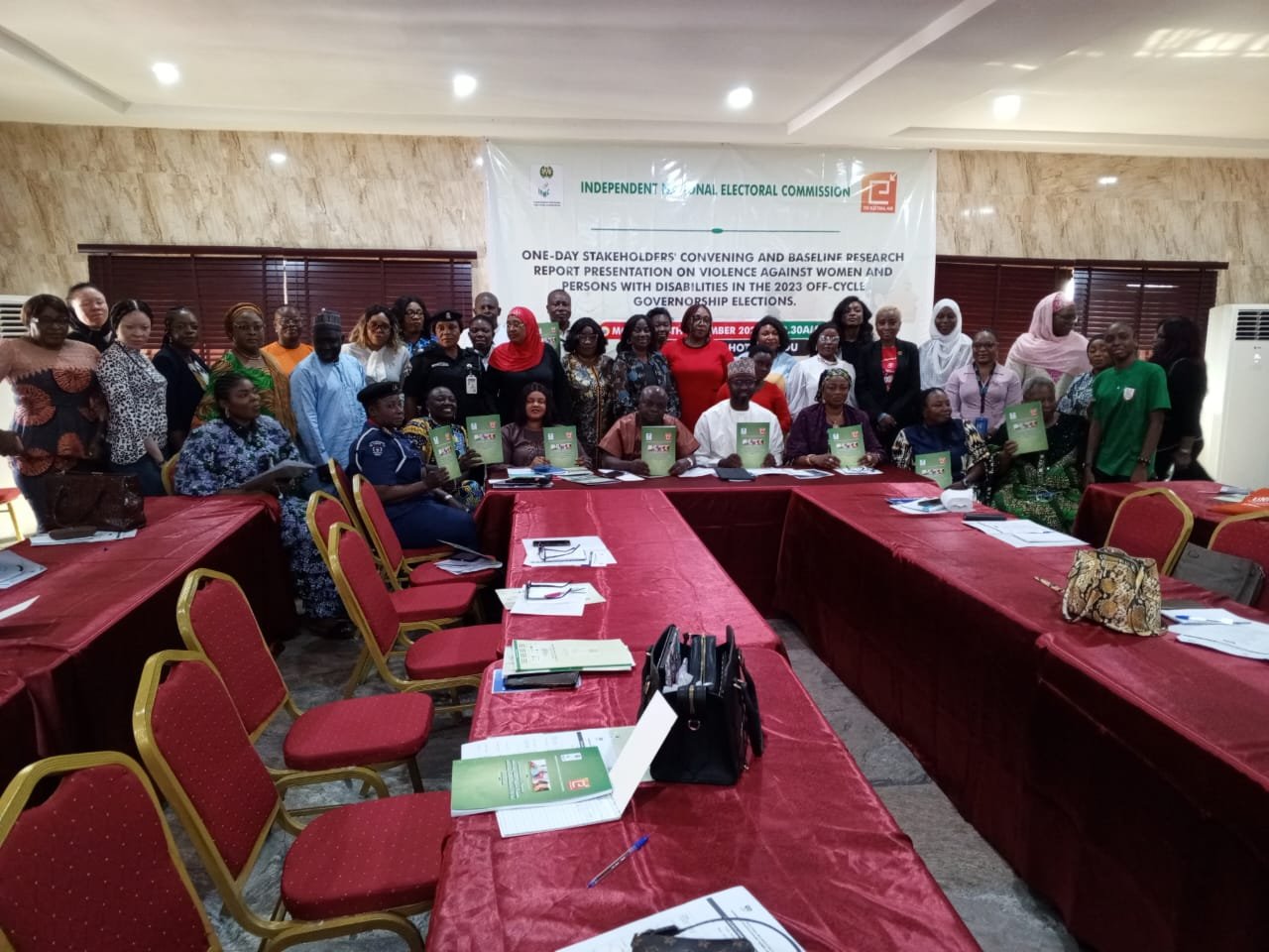 One-Day Stakeholders’ Convening and Baseline Research Report Presentation on Violence Against Women and Person’s with Disabilities in the 2023 Off-Cycle Governorship Elections