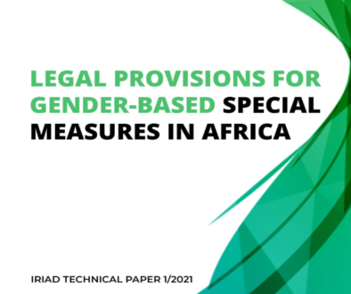 IRIAD-TECHNICAL-PAPER-Legal-Provisions-for-Gender-Based-Special-Measures-in-Africa_001