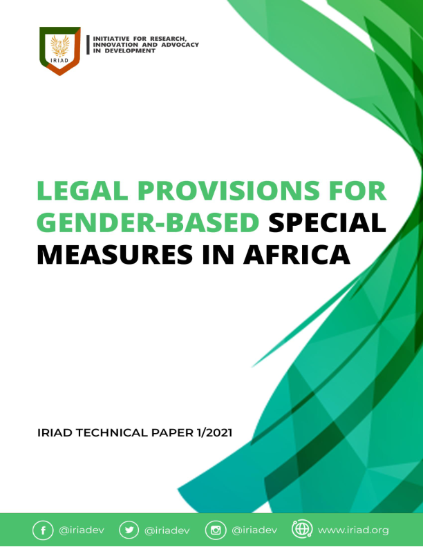 IRIAD-TECHNICAL-PAPER-Legal-Provisions-for-Gender-Based-Special-Measures-in-Africa_001